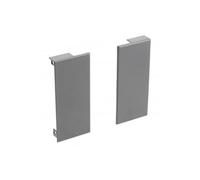 GTV - Conector MBPRO para frontal interior I Conector frontal interior para cajones en el sistema Modern Box Pro I Altura media = 135 mm I Color antracita I Acabado sólido