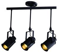 GTV Demir lámpara colgante 3x40 W negro OS-DEM3-10-DEC