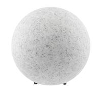 GTV - Equipamiento para jardín MARMO Lámpara de jardín Lámpara esférica para jardín de 38 cm Lámpara esférica para exteriores IP65 Cable de alimentación de 3 m de longitud 4 clavijas