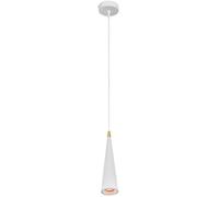 GTV Evi lámpara colgante 1x40 W blanco OS-EVI-GU10-00-DEC