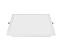 GTV FABRO Foco LED empotrable plano, 24 W, 2400 lm, plafón cuadrado, 4000 K, blanco neutro, IP40, panel LED empotrable, AC 220-240 V, 31,5 x 30 cm