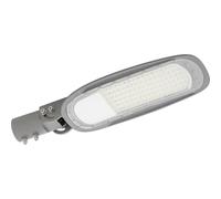 GTV Farola LED INDIANA 60W, 7800lm, Luz Neutra 4000K, IP65, Soporte Ajustable, Protección Sobretensión, Iluminación Vial y Aparcamientos, Aluminio Gris