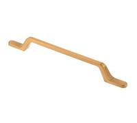 GTV - Flavio Tirador para muebles con distancia entre agujeros 96 mm, zamak latón dorado