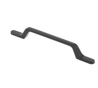 GTV - Flavio - Tirador para muebles/tiradores para muebles/distancia entre agujeros 96 mm/zamak/negro mate