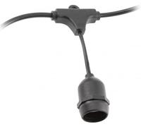 GTV guirnalda exterior x10 W negro AE-GIR10-10