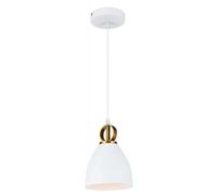 GTV Kerala lámpara colgante 1x40 W blanco OS-KERA-00-DEC