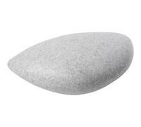 GTV Lámpara de exterior MARMO STONE Ø60 cm, bola de jardín con 2 casquillos E27, cable de 2,5 m, aspecto de piedra, lámpara de jardín de policarbonato resistente a la intemperie, bola luminosa para
