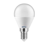 GTV Lámpara LED vela E14 3000K blanco cálido - sin parpadeo, duradera - para iluminación LED en casa y oficina