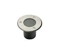 GTV lighting ALFA MINI, máx. 10 W, GU10, IP67, AC220-240 V, 50/60 Hz, aspecto de acero inoxidable, ON-ALFAOGU10-06-MINI, color gris