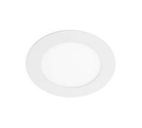 GTV lighting Downlight LED Oris Plus, 7 W, 560 lm, AC220-240 V, 50/60 Hz, 120°, 4000 K, entrada, color blanco