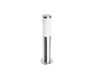 GTV lighting Lámpara de jardín MILAN 45, E27, máx. 40 W, IP44, CA 220-240 V, 50-60 Hz, postes de acero inoxidable