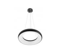GTV lighting Lámpara LED LEON, 35 W, 3200 lm, AC220-240 V, 50/60 Hz, 120°, IP40, 4000 K, Wisząca/sufitowa, czarna