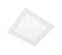 GTV lighting MATIS PLUS - Lámpara LED empotrable, 19 W, 1520 lm, AC220-240 V, 50/60 Hz, 120°, 3000 K, entrada, color blanco