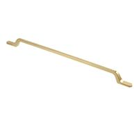 GTV - Manija para muebles Flavio - Zamak - Latón Dorado