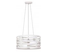 GTV Marisa lámpara colgante 1x40 W blanco OS-MAR-E27-00-DEC