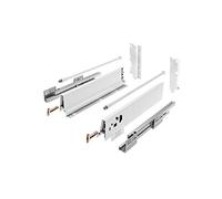 GTV - Modern Box Cajón, Cierre Silencioso, Carga hasta 40 kg, Instalación Sencilla, Sistema de Cajones, Sincronización del Recorrido de las Guías