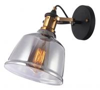 GTV Muscari II lámpara de pared 1x40 W negro OS-MUSC-II-10-DEC