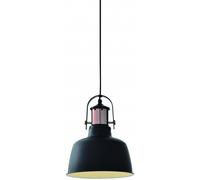GTV Noor lámpara colgante 1x40 W negro OS-NOOR-10-DEC