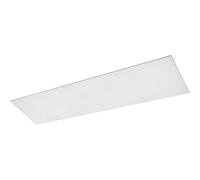 GTV Panel LED MODULAR 120x30cm, 40W 4800lm, Luz Cálida 3000K, IP54, Plafón para Techo Suspendido, Iluminación Oficina, Marco de Aluminio Blanco