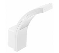 GTV Paris lámpara de pared para exteriores 1x10 W blanco LD-PAR10W40BC-00