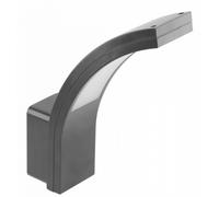 GTV Paris lámpara de pared para exteriores 1x10 W negro LD-PAR10W40BC-10