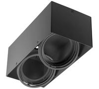 GTV Pireo lámpara empotrada 2x50 W negro OP-PIREN2-20
