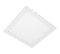 GTV Plafón LED Empotrable Cuadrado MATIS PLUS, 24W 2000lm, Luz Neutra 4000K, Protección IP44, Ángulo 120, Downlight para Techo de Baño y Cocina, Blanco