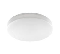 GTV Plafón LED FENIX, Lámpara de Techo y Pared con Montaje Rápido, 20W 2000lm, Luz Neutra 4000K, Ø300mm, IP40, Diseño Moderno Redondo, Color Blanco