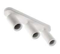 GTV Solis lámpara de techo 3x50 W blanco OS-SOL-3GU10-00