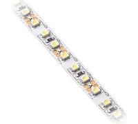 GTV Tira LED 50m Rollo Flash 2835MW, 120 LEDs/m, cortable cada 2,5cm, Regulable, 7,3W/m, 12V DC, 8mm de Ancho, Blanco Frío 6500K para Muebles iluminación indirecta