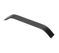GTV Tirador para Muebles Modelo 337, Asa de Aluminio Anodizado, Distancia entre Ejes 224 mm, Longitud 244 mm, para Armarios y Cajones, Negro Mate