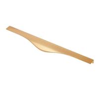 GTV - Tirador para muebles PICADO, tirador de borde de aluminio, herrajes modernos para muebles, tirador minimalista para armario, cómoda, cocina, incluye tornillos de montaje, diferentes longitudes