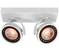 GTV Wally lámpara de techo 2x40 W blanco OS-WALLY2-00-DEC
