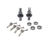 GTVNPOA Piezas Coche RC para WLtoys 1/28 284131 K969 K979 K989 K999 P929 P939 Diferencial De Bola De Metal Eje De Transmisión Extendido RC Piezas De Mejora De Coche Accesorios(Grey)