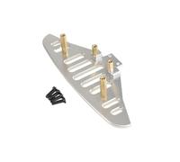 GTVNPOA Piezas Coche Teledirigido para MJX para Hyper GO 14301 14302 14303 1/14 Parachoques Delantero Metálico para Coches RC Vehículos Oruga Camiones Piezas Accesorios Repuesto(Silver)