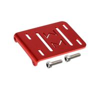 GTVNPOA RC Caja transmisión para LCG para SCX10 para Capra Comp Builds 1/10 CNC Aluminio 2Low Transmisión Overdrive Caja De Cambios con Delrin Skid RC Crawler para Chasis(Red Tray)