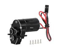GTVNPOA RC Caja transmisión para TRX4M 1/18 Transmisión Completa De Aluminio CNC con Motor De 370 Escobillas Actualización para Crawler RC De 45 Dientes(Transmission Motor)