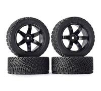 GTVNPOA RC Coche Goma Ruedas Compatible con Rolly para HPI para HSP para WLtoys 144001 1/10 1/14 RC Piezas De Mejora De Coche Accesorios 12mm Hex 67mm Llantas De Rueda