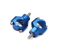 GTVRFLOKI Compatible con Beta RS para 125-498 2014 2015 2016 Manillar Motocicleta Barra Gruesa Soporte Elevador Abrazaderas Adaptador Manillar Elevador Elevadores Manillar Moto(Blue)