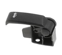 GTVRFLOKI Compatible con Chevrolet para Silverado 2500 HD 2001 2002 2003 2004 2005 2006 2007 Pestillo De Bloqueo De Varilla De Liberación De Capó Mango Negro Manija liberación capó