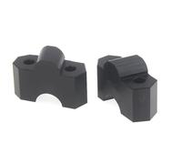 GTVRFLOKI Compatible con para Z750R 2011 2012 para Z1000 2003-2016 para Z1000SX 2011-2016 Accesorios De Abrazadera De Elevación De Manillar De Motocicleta Elevadores Manillar Moto(Black)