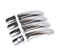 GTVRFLOKI manija Puerta Coche Compatible Con Ford Focus Mk3 2012-2017 Mk2 2005 2006 2007 2008-2011 Escape Kuga 2013-2017 ABS 8ps Juego Molduras Cromadas Manija Puerta(No Keyless Button)