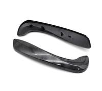 GTVRFLOKI Manijas interiores coche Compatible Con Megane 3 2008-2016 2009-2015 197012651 186011771 Manija Interior Puerta Delantera Izquierda Derecha Coche Con Cubierta(Handle Cover-Cabon 2)