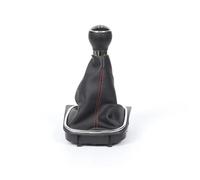 GTVRFLOKI palanca cambios Compatible Con Para Golf 5 V 6 VI Para MK5 Para MK6 2005 2006 2007 2008 2009 2010 2011 2012 2013 2014 Perilla Cambio Manual De 5 Velocidades Automática(Red)