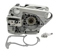 GTWSQQ Cárter del motor, carcasa del motor, tanque de combustible y gasolina, compatible con motosierra Tihl MS360, repuestos de herramientas.