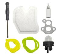 GTWSQQ Destornillador for reparación de carburador y filtro de aire for motosierra HUS-Qvarna 236, 235, 236E y 240 con filtro de combustible y bombilla Frimer