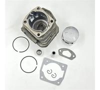 GTWSQQ Pistón de cilindro simple doble de 43 mm, 45 mm y 45,2 mm for motosierras de gasolina chinas de 4500, 5200, 5800, 45 cc, 52 cc y 58 cc.(5800 45.2mm Double)