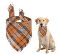 GTYHH 1 Bufanda para Mascotas, Bufanda para Cachorros, Bufanda para Mascotas A Cuadros, Bufanda para Perros Personalizada, Bufanda para Perros Cálida