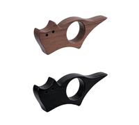 GTYHH 1 Marcapáginas para Gatos De Madera, 1 Portalibros para Pulgares para Gatos Negros, Ayuda De Lectura para Estudiantes, Regalo para Amantes De Los Animales.