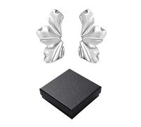 GTYHH 1 Par De Aretes, 1 Joyero, Aretes Asimétricos Personalizados, Pétalos Retro Mate, Ropa De Compras Diarias, Decoración De Fiestas De Celebración, para Mujeres, Colección De Joyas.